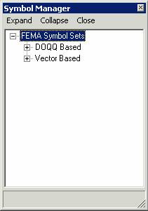 Symbol Manger dialog window