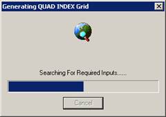 Generating Quad Index Grid window