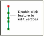 Modifying vertices of a feature in ArcMap