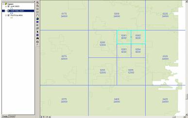 Merging panels using the Panel Merger command in ArcMap