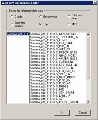 DFIRM Reference Loader